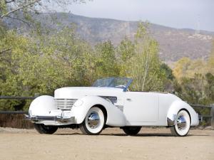 1937 Cord 812 Supercharged Convertible Phaeton Sedan